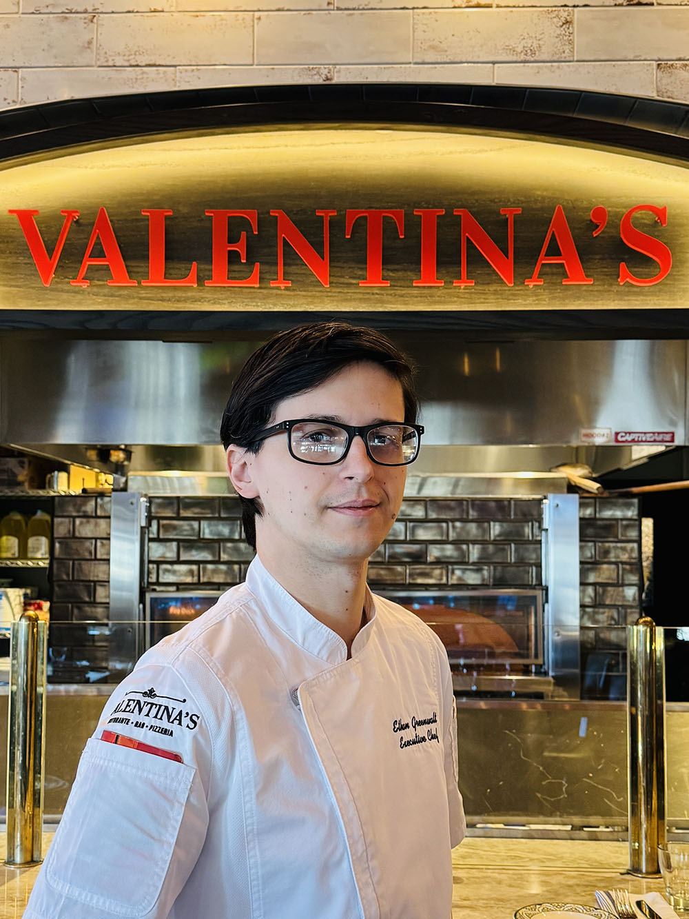 Ethan Greenwalt, executive chef at Valentina's