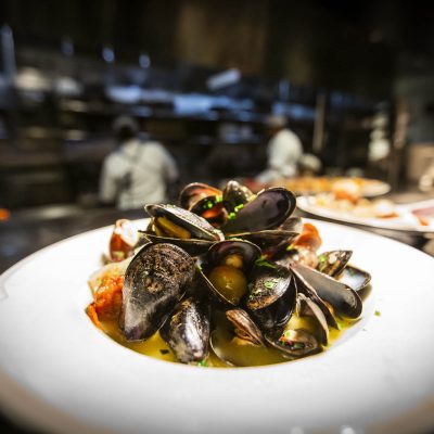 The mussel antipasti from Valentina's Italian