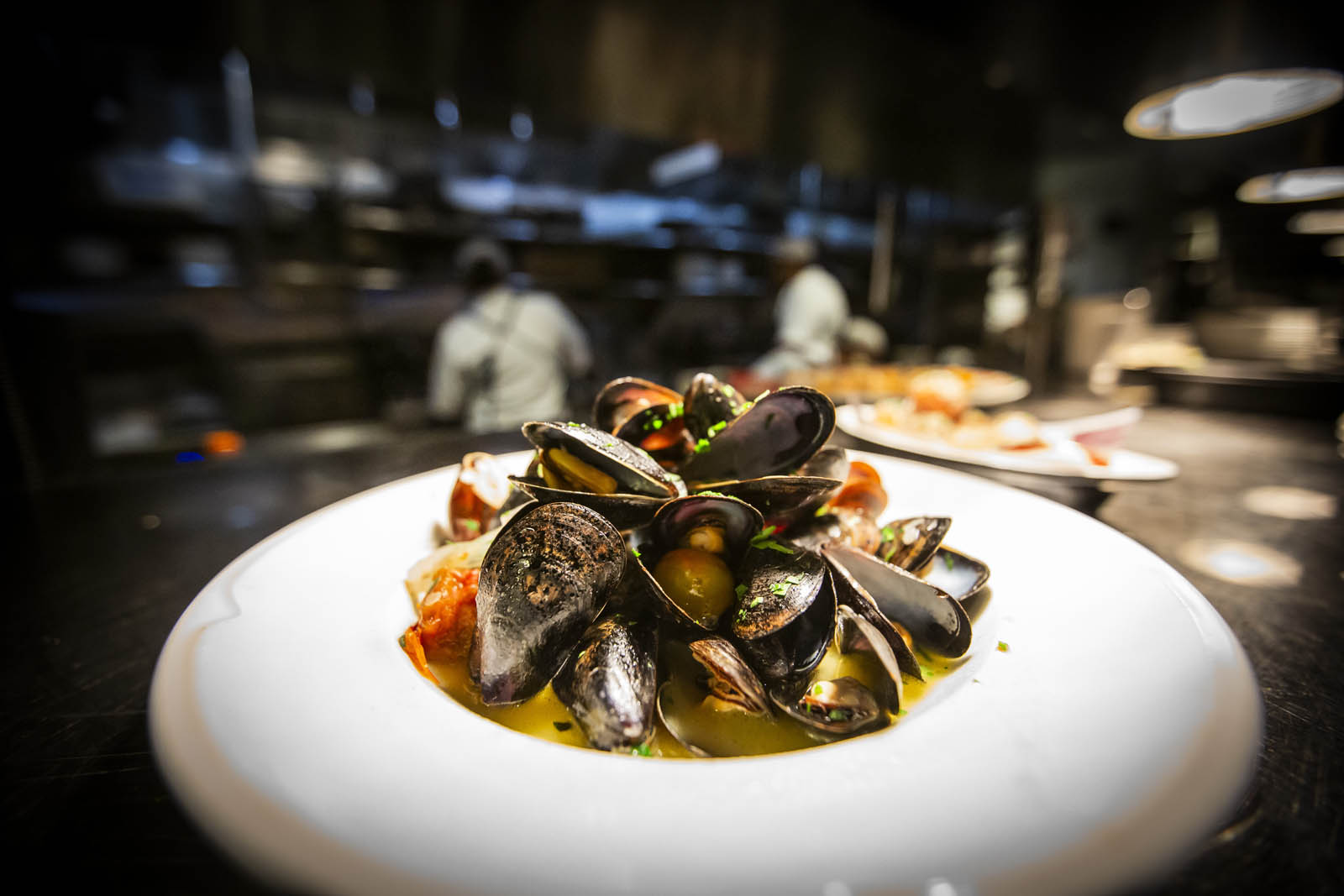 The mussel antipasti from Valentina's Italian