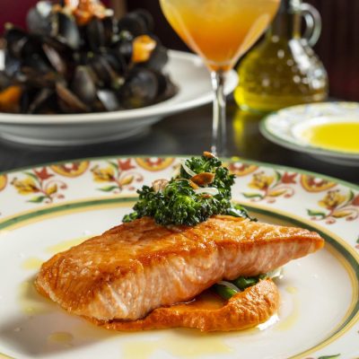 salmon dish